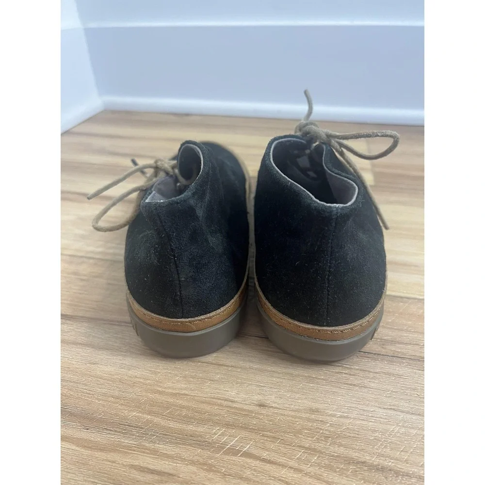 SeaVees Maslon Desert Boots Mens Size 8 Black Suede‎ Chukka Casual Lace Up Shoes